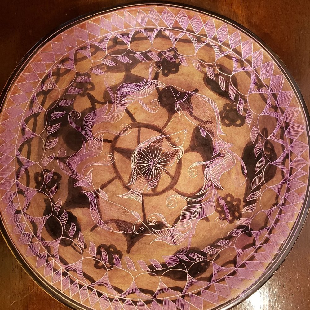African Art Plate